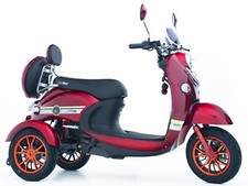 Unique Electric Mobility Scooter Eco Red 60V 800W Free Engineered Delivery