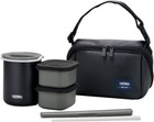  Thermos Insulated Lunch Box Approx. 0.8 Go Matte Black DBQ-362 MTBK 