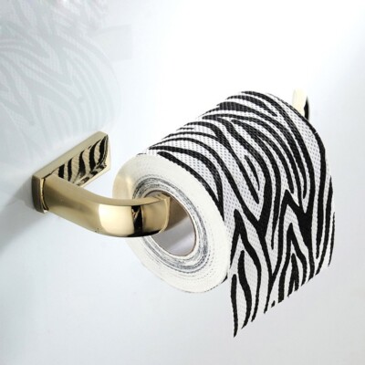 Luxury Gold Color Wall Mounted Toilet Paper Rack Tissue Holder Roll Paper Holder | eBay