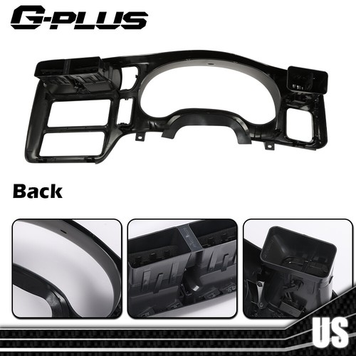 GRAY DASH BEZEL SINGLE DIN FIT FOR 1998-2004 CHEVY S-10 GMC SONOMA JIMMY BLAZER - Picture 5 of 10