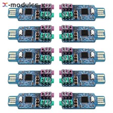 10PCS CM108 USB Drive Sound Card Laptop Computer External Sound Card Module New