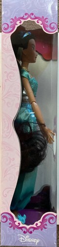Disney Store Princess Exclusive JASMINE Singing Doll 17" H Aladdin BNIB! Rare! - Picture 4 of 7