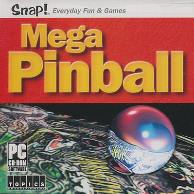 MEGA PINBALL Snap! Arcade PC Game Windows 98-Vista NEW - E for Everyone
