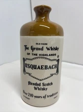 Vintage Usquaebach Scotch Whisky Jug 750ml  "The Grand Whisky"