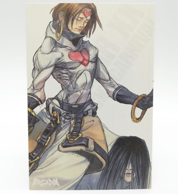 Zappa Guilty Gear XX Postkarte Arcadia ARK SYSTEM FUNKTIONIERT Videospiel Japan