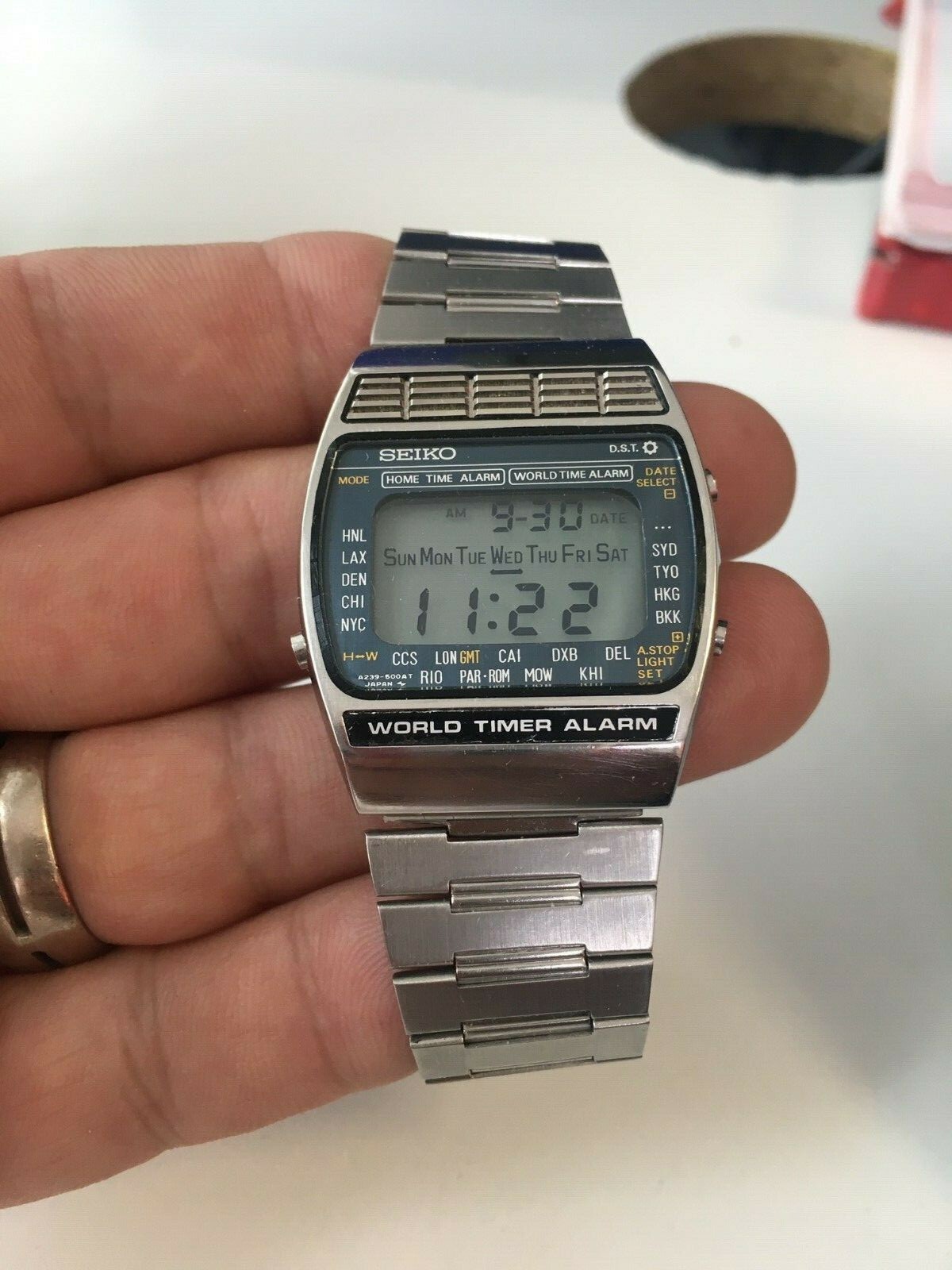 seiko digital watches 1970s
