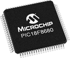 Microchip Technology PIC18F8680-I/PT PIC 18 microcontroller - MCU 8 bit - RIS...