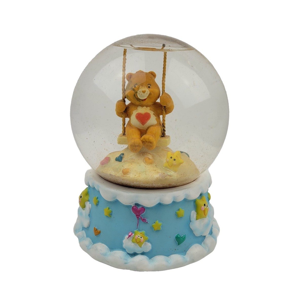 Vintage Care Bears Musical Snow Globe
