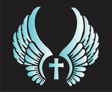 Stencils by Joanie Angel Wings Christian Cross Family Farmhouse DIY Art Signs