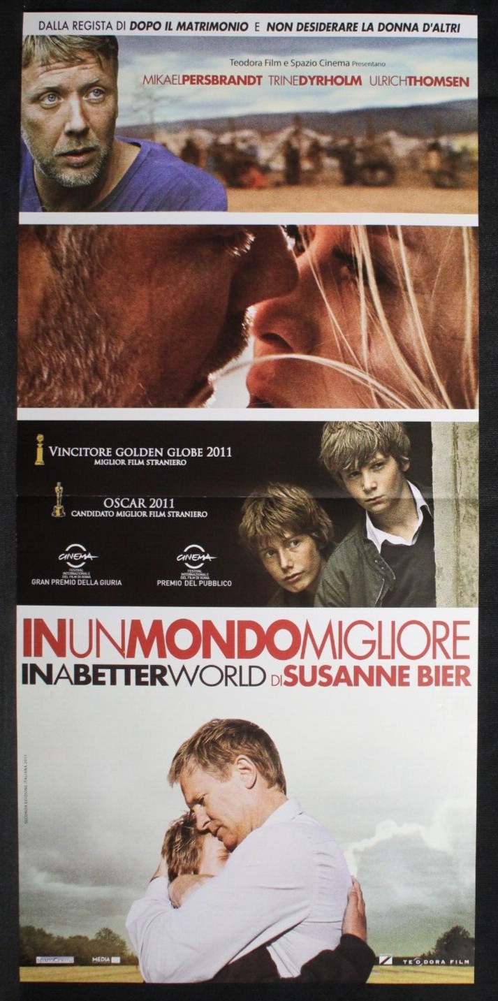 Locandina originale film In un mondo migliore (2010) - Regia di Susanne Bier
