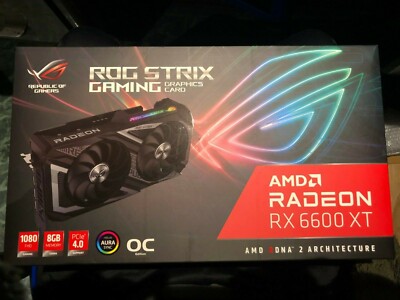 ASUS ROG Strix AMD Radeon RX 6600 XT Gaming Graphic card