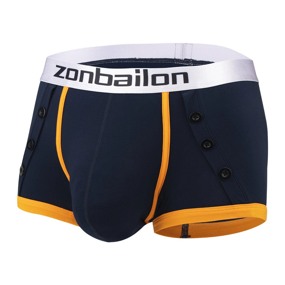 1pc Plus Size Men's Breathable Boxer Briefs With Trendy Print