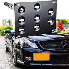 Tow Hook License Plate Bracket Holder For Mercedes Benz C E Gla Glc Gle Ml Class