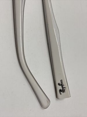 RAY BAN RB 5268 5737 135mm WHITE CLEAR TEMPLE ARM PARTS IC09 | eBay
