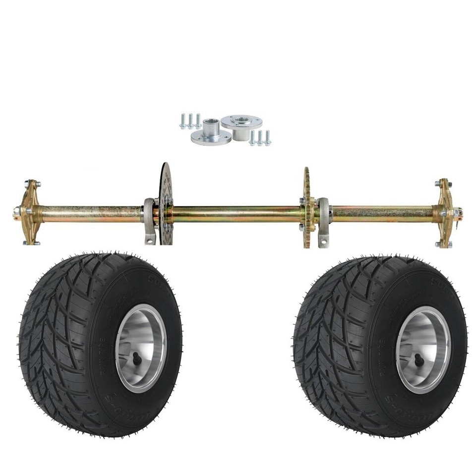 810mm Go Kart Rear Axle Kit 11x7.10-5 10x4.50-5 5