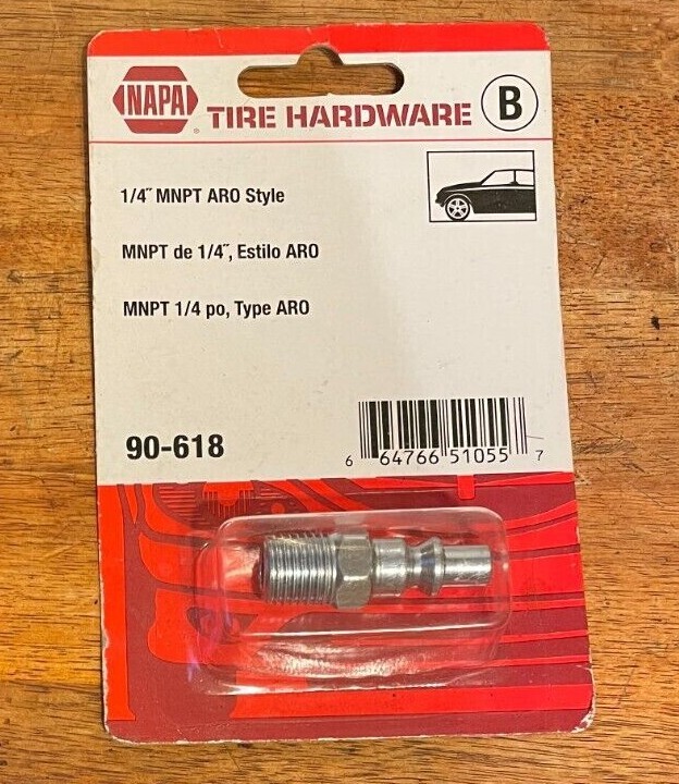 NAPA Air Hose Coupler Adapter ¼” Part 90618 for sale online eBay