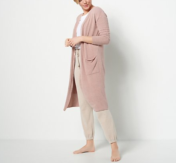 Barefoot Dreams | Sweaters | New Barefoot Dreams Cozychic Ultra Lite Hilo Cardigan In Fog Gray