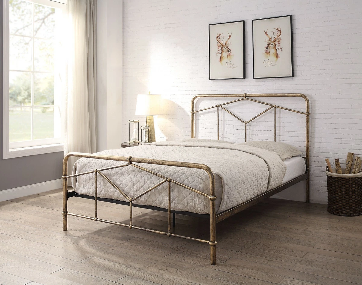 Antique iron beds on sale ebay