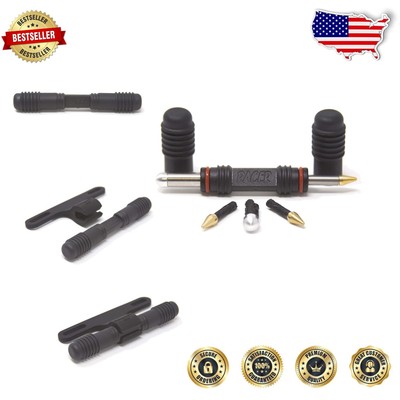 Compact Tubeless Tire Repair Tool Kit with Silicone Holder - Made in USA