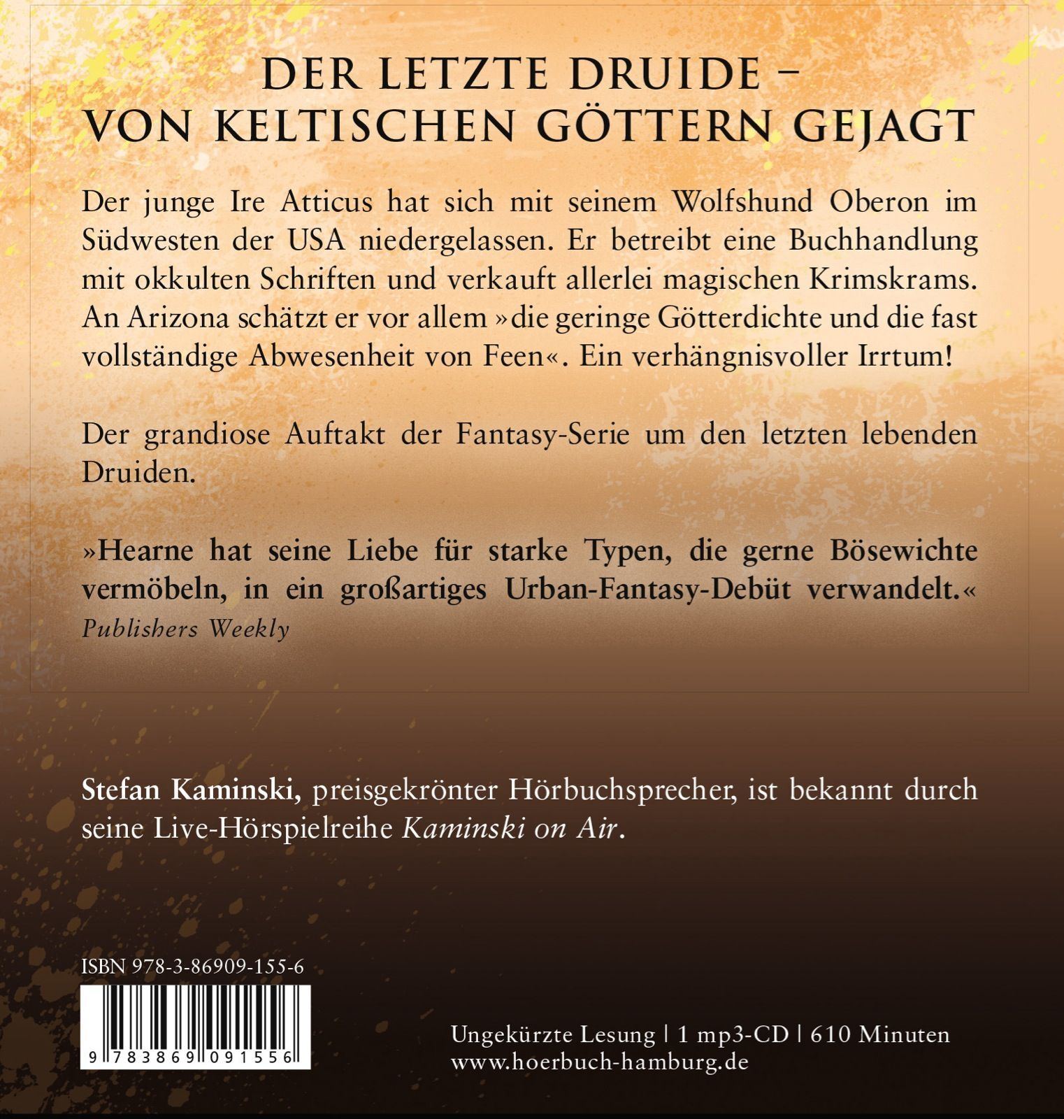 Thumbnail - Kevin Hearne / Die Chronik Des Eisernen Druiden 01. Gehetzt /
