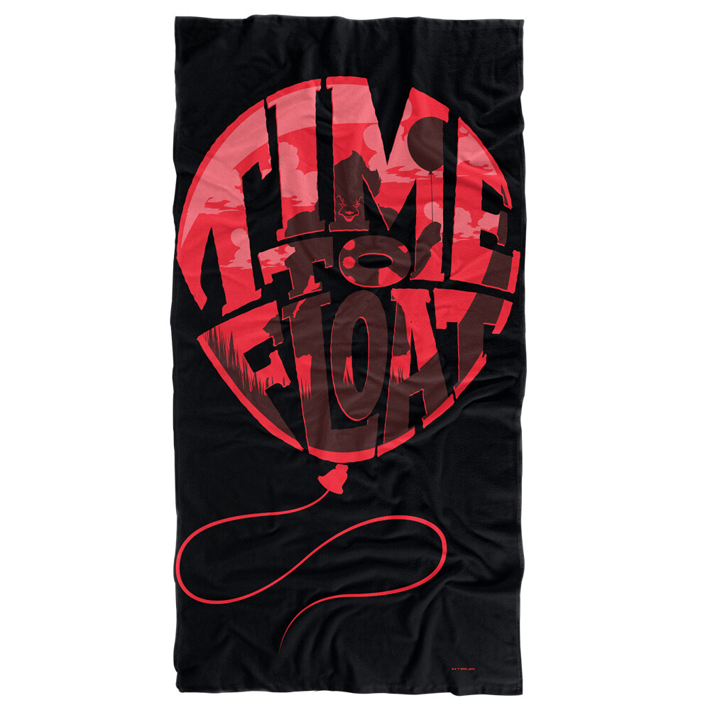 Pennywise We All Float Beach Towel 30x60 Inches IT Chapter 2 Inspired