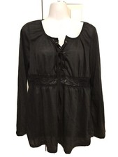 Zanzea Collection Top Blouse Long Sleeve Blac...