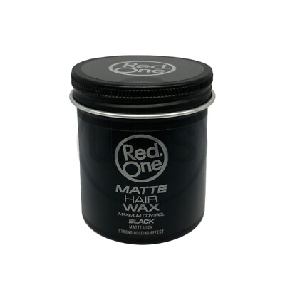 Red One Matte Redone Matte Black Hair Wax Maximum Control | 100 ml | Red One | AUS ...