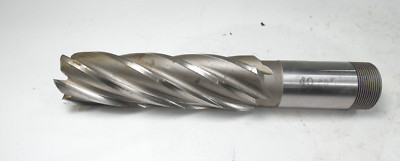 SKF Schaftfräser HSCO | Ø 40mm | L=205mm  | 6 Schneiden ohne Schneidrillen