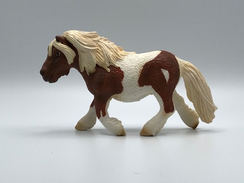 Schleich Shetland Pony Mare Paint Pinto Horse 2004 Retired