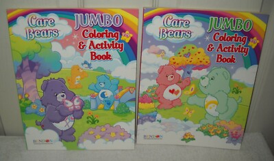10556 Bendon 2 - Care Bears Jumbo Coloring & Activity Books