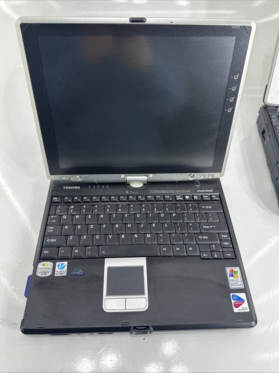Lot Of 3). Toshiba Portege M200 Panasonic Cf-29 Elite PC A320 As