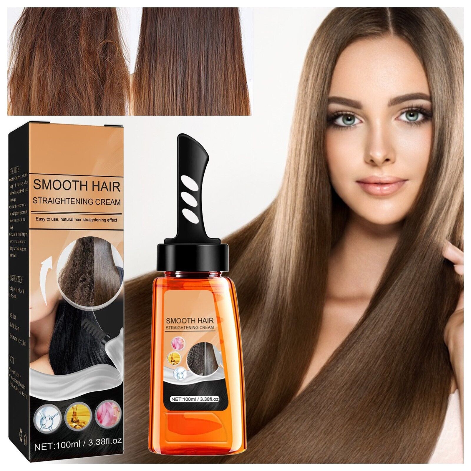 Protein Correction Straightening Hair Care Natural Conditioner Frizzy Hair  | eBay