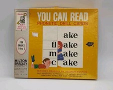 You Can Read Phonetic Drill Cards Milton Bradley