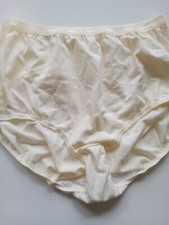 XL/8 Vintage BALI 2324 Seamless Cotton Stretch 2nd Skin Full Rise Panties Briefs