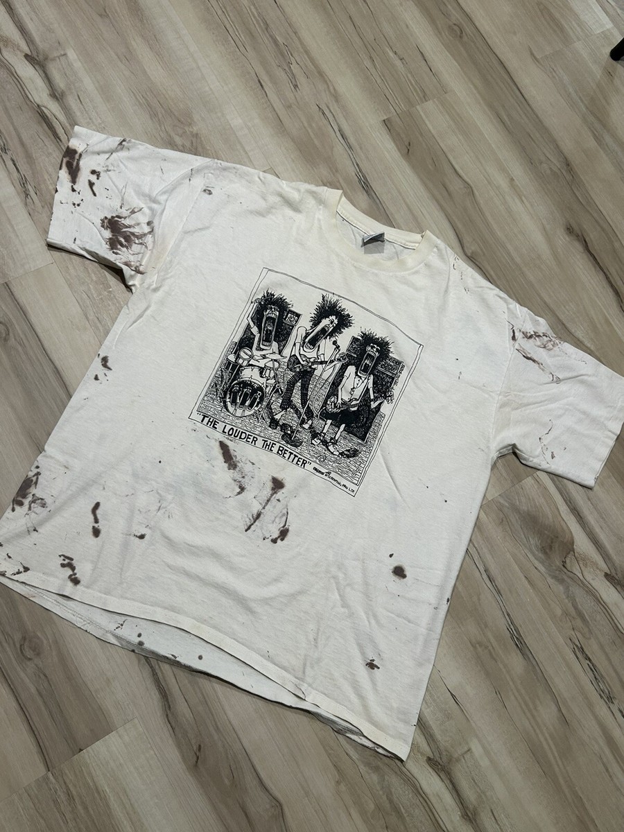 va様 BADBOB バッドボブ tシャツ art Vintage Distressed Bad Bob 90's Art Tshirt Screaming Man Ltd