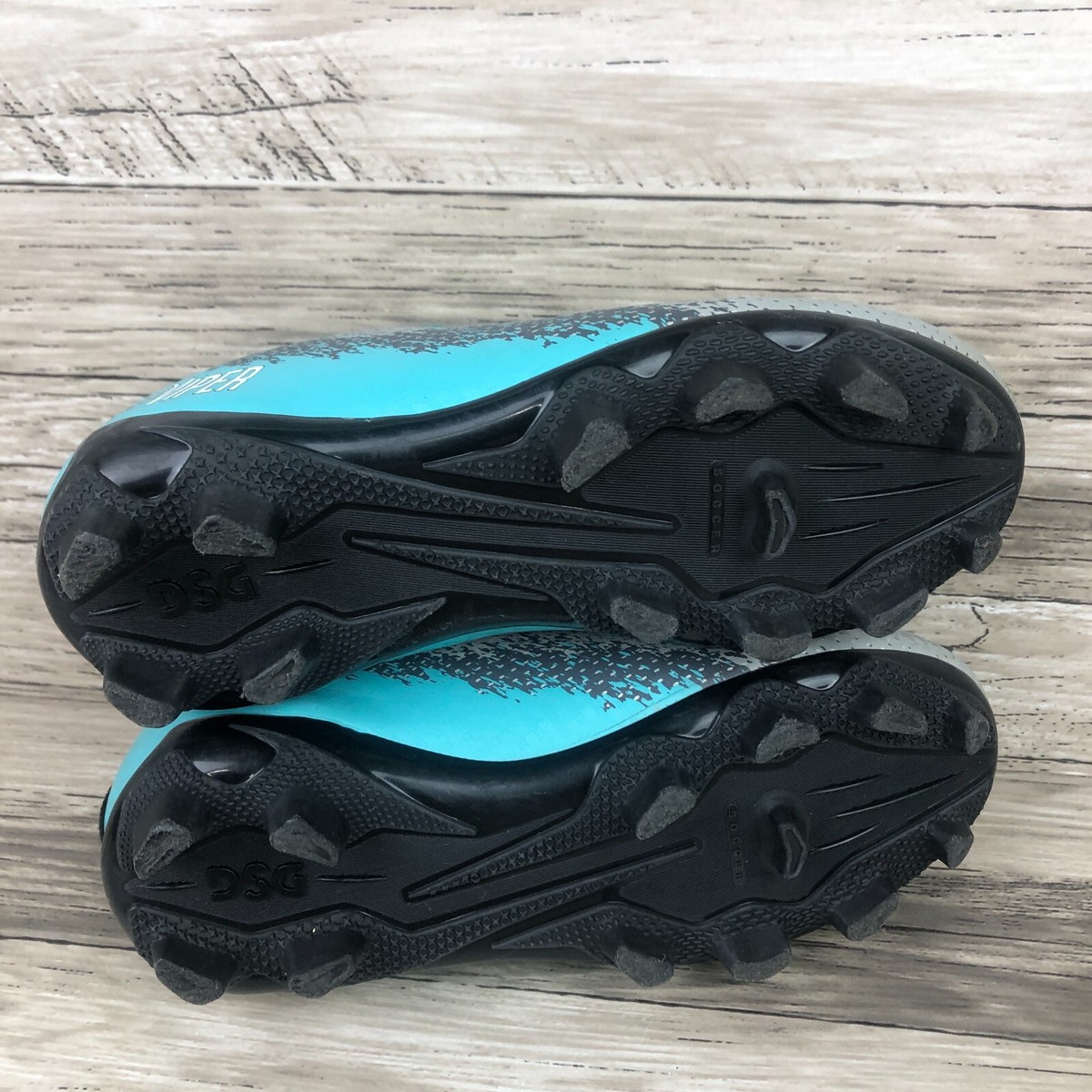 Crampons Foot DSG Speed Viper - Taille 13K Enfant - Noir Violet Gris - Occasion