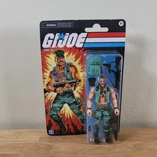 Gi Joe Classified GUNG-HO 6" Action Figure Retro Carded Hasbro File Card Sealed