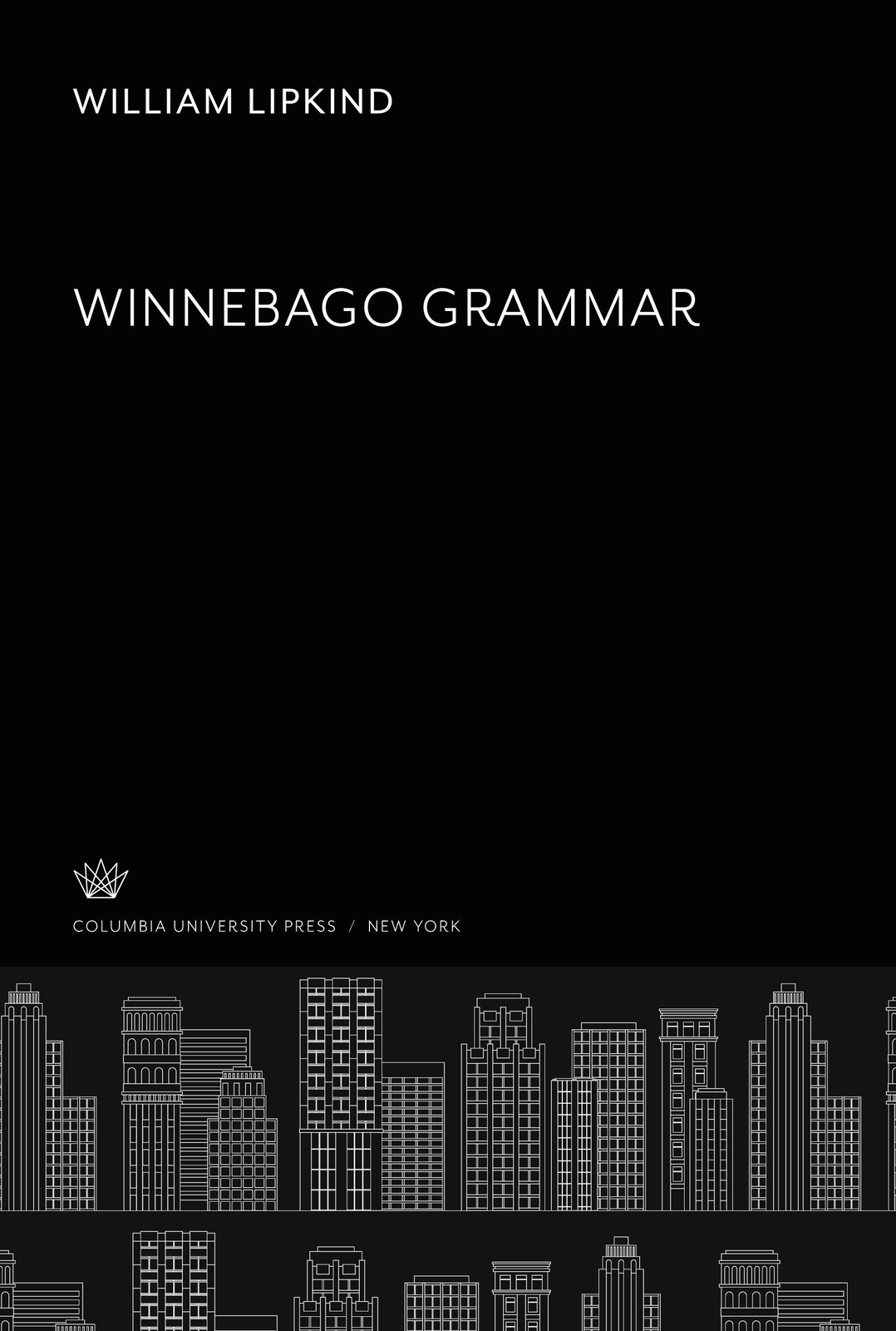 Thumbnail - William Lipkind | Winnebago Grammar | Buch | Englisch (2022) | Ean