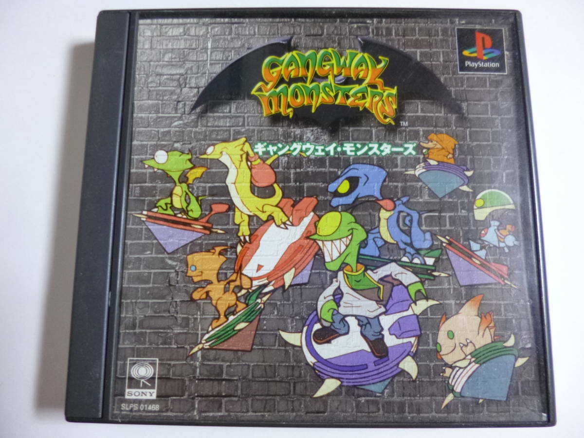 Gang-Way Monsters Sony PlayStation PS1Used Japan Import Tested