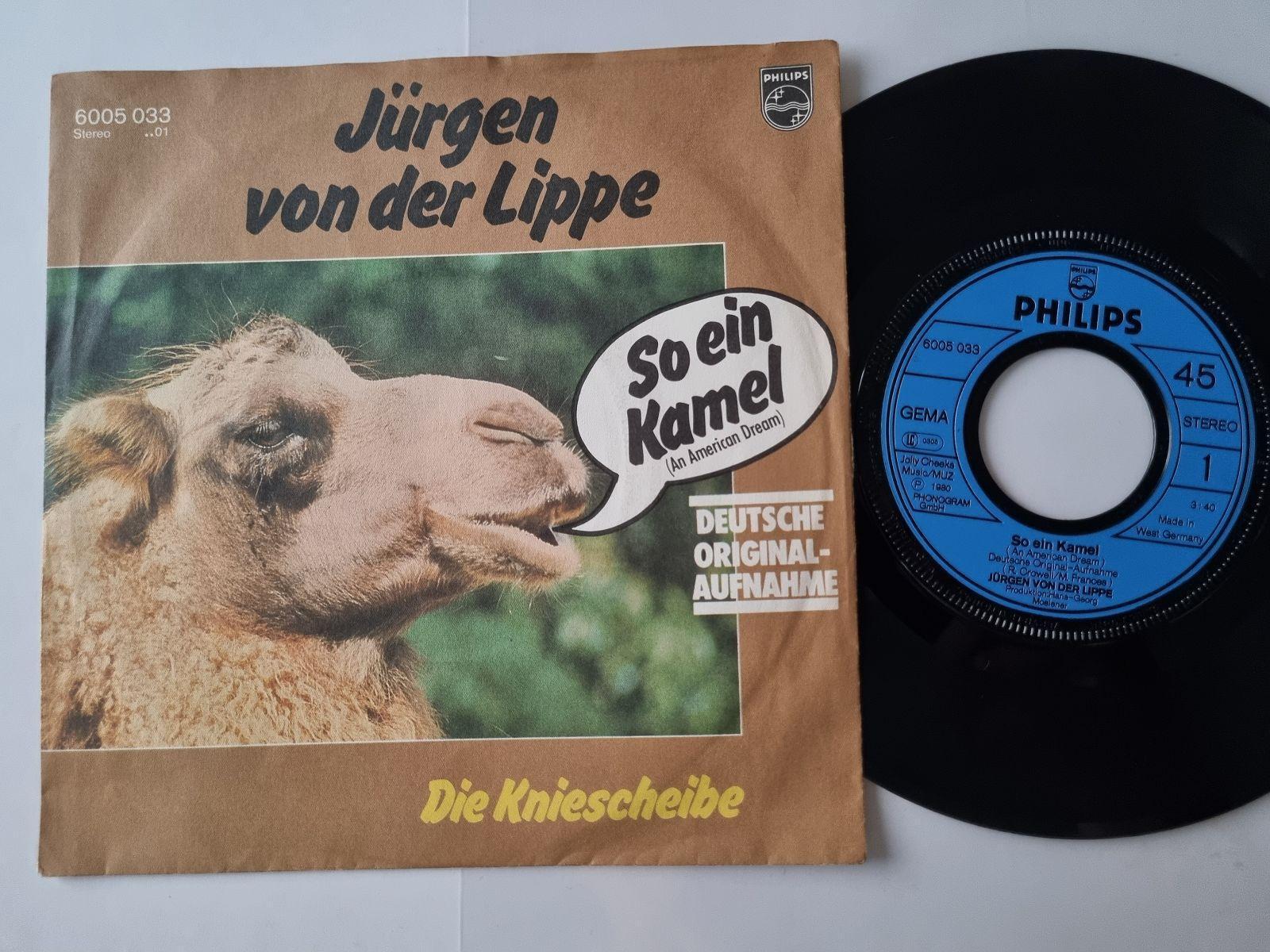 7"" Single Vinyl Jürgen von der Lippe - So ein Kamel Vinyl/ CV Dirt Band - Americ