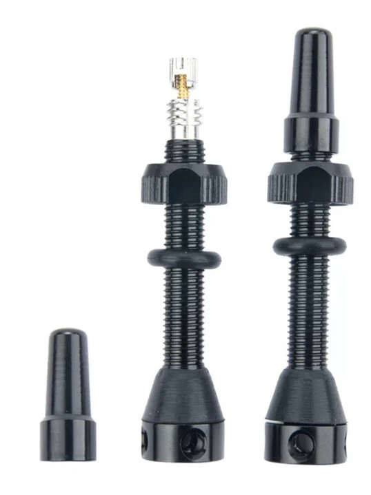 Stans No Tubes Bike Rim Tape Tubeless Kit 44mm Valve Stems 25mm X 10 yd Tape MTB - Image 3 of 3