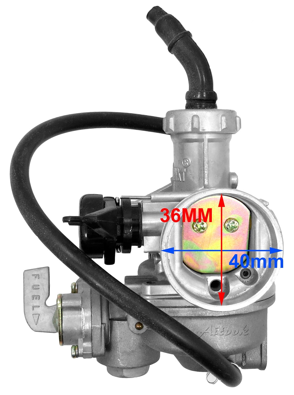 GLENPARTS Carburetor For Honda CT90, ATC110, TRX90, 125 – 50cc-125cc ATV & Trail Bikes – 1 Year Warranty