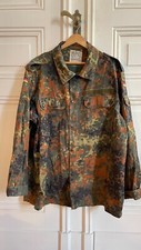 ORIGINAL Bundeswehr Feldbluse Flecktarn BW Jacke Bluse Gebraucht Gr. L
