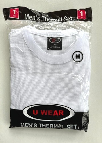 Men's Mens Thermal Underwear Set 2PC Piece Top Bottom Long John Waffle Sm-4XL - 第 10/20 張圖片