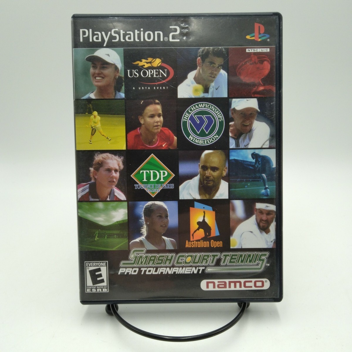 Jeu PS2 Smash Court Tennis 2 - Version Complète, Bon état, éditeur Guitar Hero, Sorti En 2004, Jeu De Sport Tennis