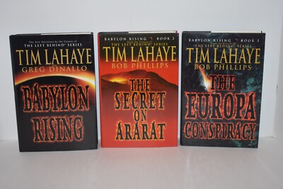 BABYLON RISING SERIES by TIM LAHAYE, GREG DINALLO & BOB PHILLIPS - 3 BK ...