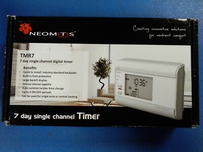 NEOMITIS TMR7 - 7 TAGE EINKANAL DIGITAL TIMER PROGRAMMIERER