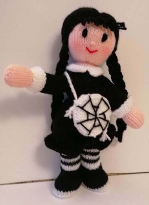 WEDNESDAY ADDAMS STRICKANLEITUNG 