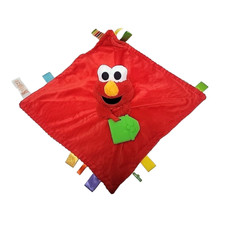 BRIGHT STARTS Red Elmo Taggies Lovey Plush with Teether Sesame Street