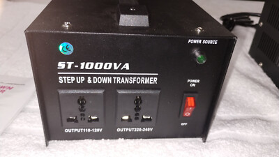 1000W Voltage Converter 110V To 220V Single Phase Power Transformer 90 DAY RETUR